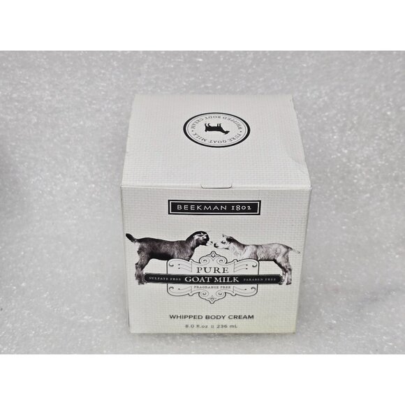 Beekman 1802 Pure Goat Milk Whipped Body Cream 8 Fl Oz Made In USA - Picture 2 of 4